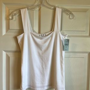 Petite Fitted Square Neck Outfit-Making Tank